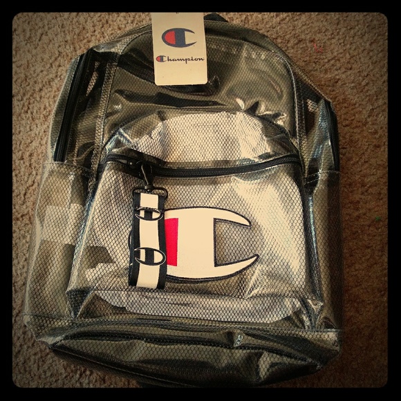 champion leather backpack